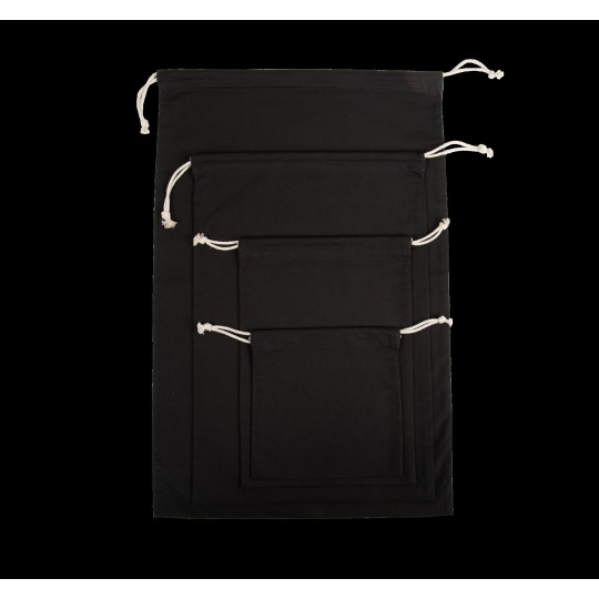 Sac fourre-tout en coton biologique avec fermeture coulissante personnalisable pour communication d’entreprise – BCM Goodies