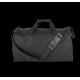 Sac de sport bicolore personnalisable en polyester avec compartiment chaussures – Disponible en tailles M et L – BCM Goodies