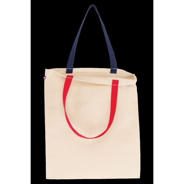 Sac shopping tricolore Origine France Garantie en coton personnalisé – BCM Goodies