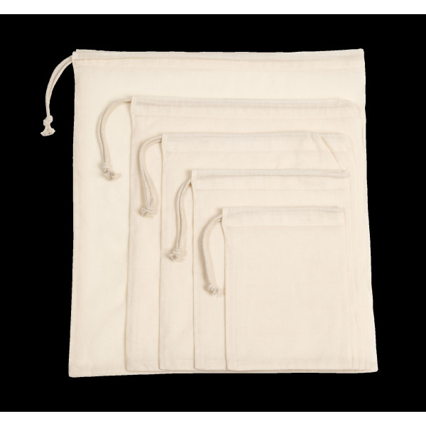Sac à cordon coulissant en coton biologique personnalisable pour entreprises – BCM Goodies