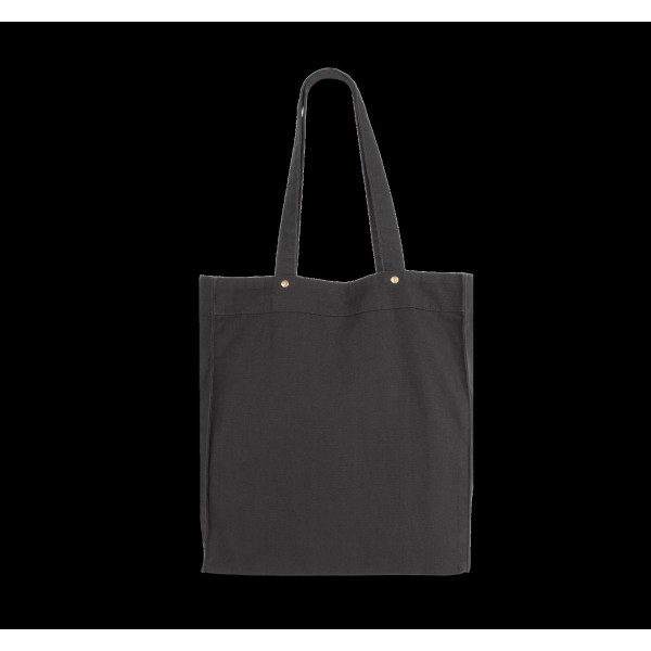 Sac à main à double poche frontale personnalisable – Cadeau d’affaires en coton délavé pour communication d’entreprise – BCM Goo