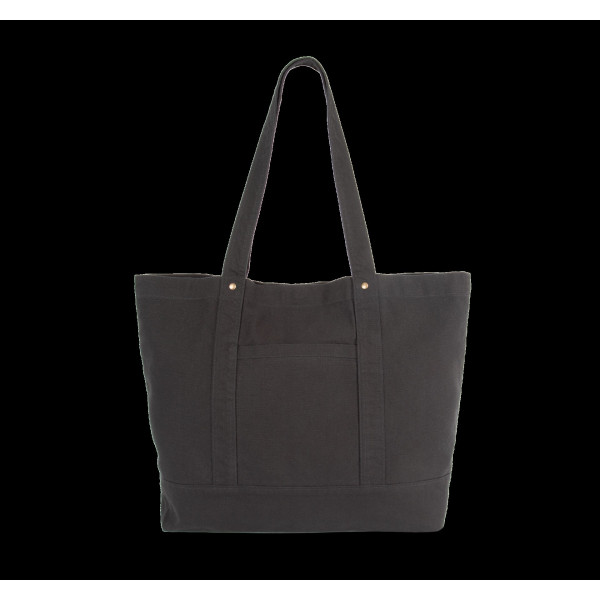 Grand sac shopping à poche latérale personnalisable pour communication d’entreprise – BCM Goodies