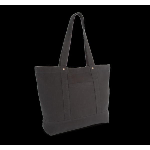 Grand sac shopping à poche latérale personnalisable pour communication d’entreprise – BCM Goodies