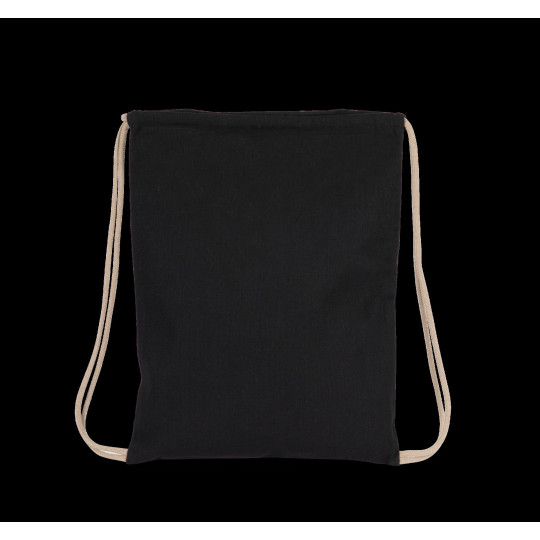 Sac à dos recyclé à cordon coulissant personnalisable pour entreprises et événements – BCM Goodies