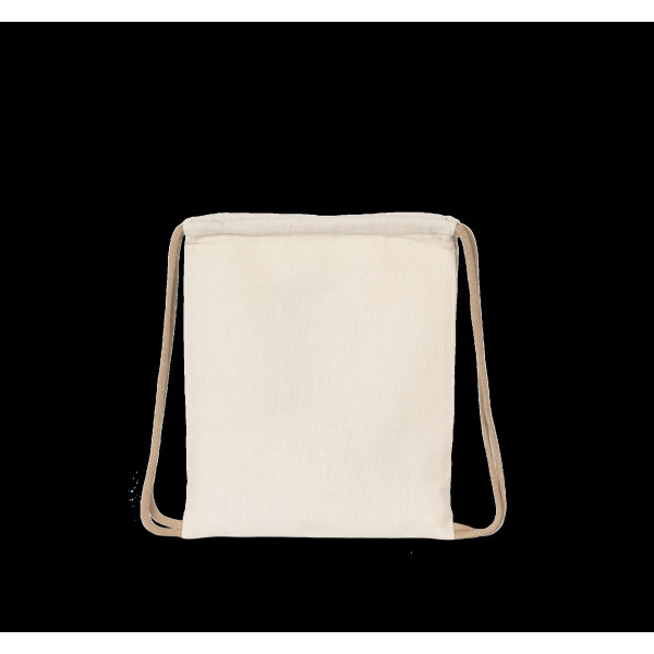 Petit sac à dos recyclé enfant à cordon coulissant – Accessoire personnalisable pour communication responsable