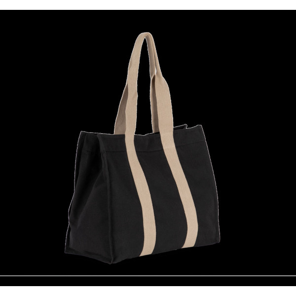 Grand sac shopping à soufflet recyclé personnalisable pour entreprises – Objet publicitaire B2B – BCM Goodies