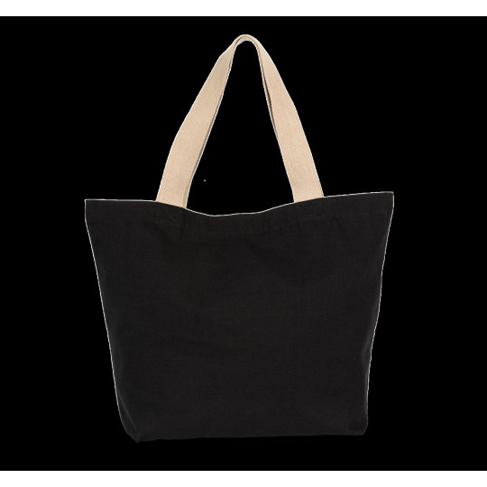 Sac shopping recyclé personnalisable avec poche zippée – Objet publicitaire durable pour entreprises | BCM Goodies