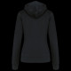 Sweat-shirt zippé à capuche contrastée femme personnalisable pour entreprises | BCM Goodies