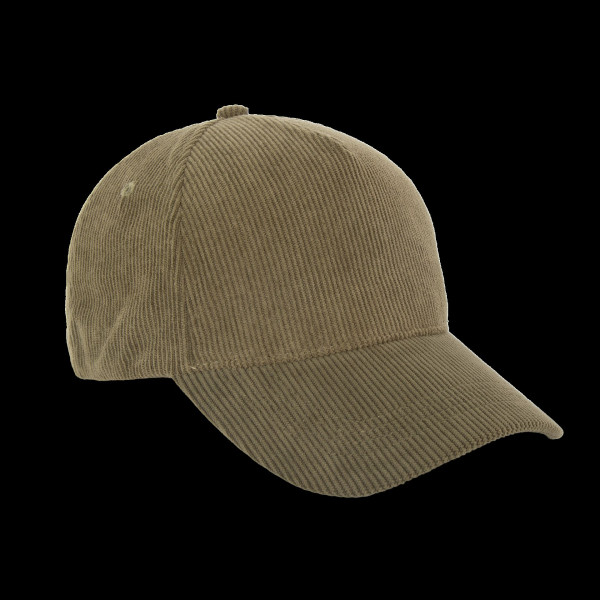 Casquette 5 panneaux en velours personnalisable – Accessoire textile pour communication d’entreprise