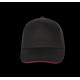 Casquette sandwich contrasté 5 panneaux personnalisable pour entreprises – Support textile promotionnel BCM Goodies