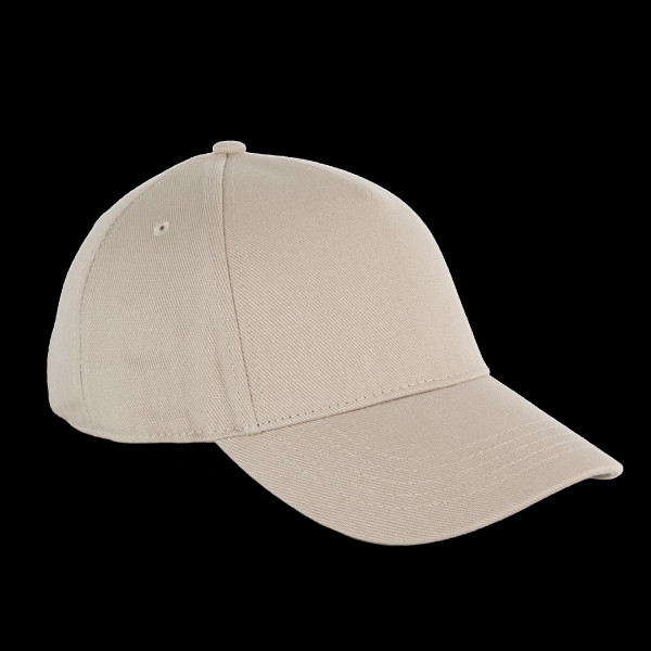 Casquette personnalisable en coton bio 5 panneaux K-up Gold Label pour entreprises – BCM Goodies
