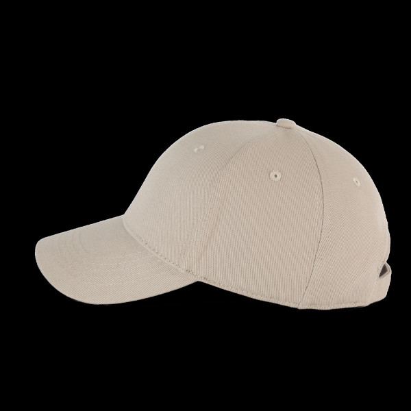 Casquette en coton bio 6 panneaux K-up Gold Label personnalisable – Objet publicitaire textile pour entreprises