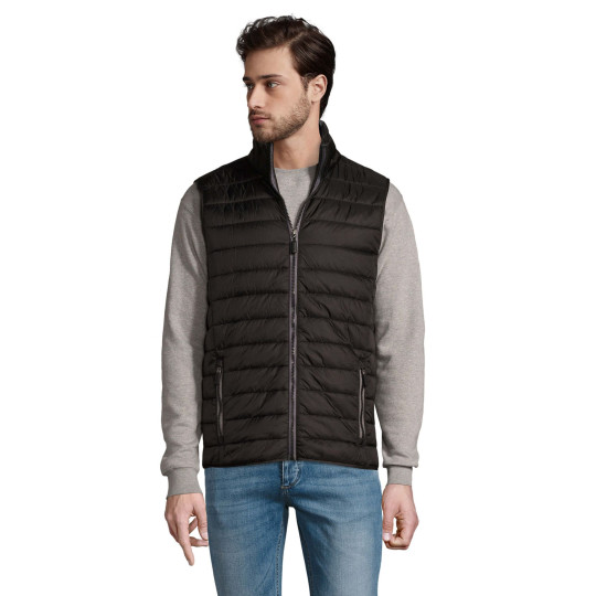Doudoune légère sans manche homme SOL'S WAVE MEN personnalisable - BCM Goodies