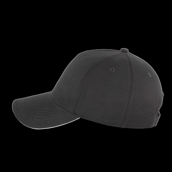 Casquette 5 panneaux avec sandwich personnalisable K-up Gold Label pour communication d’entreprise – BCM Goodies