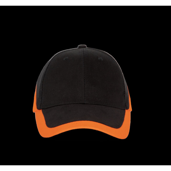 Casquette bicolore 6 panneaux Racing personnalisable – Objet publicitaire pour communication B2B et fidélisation – BCM Goodies