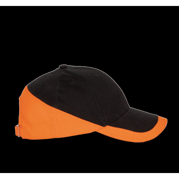 Casquette bicolore 6 panneaux Racing personnalisable – Objet publicitaire pour communication B2B et fidélisation – BCM Goodies