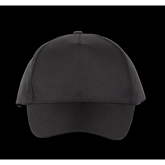 Casquette personnalisable 5 panneaux en polyester avec fermeture réglable – Accessoire promotionnel B2B pour visibilité de marqu