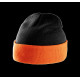 Bonnet bicolore avec revers personnalisable – Support textile de communication pour entreprises | BCM Goodies