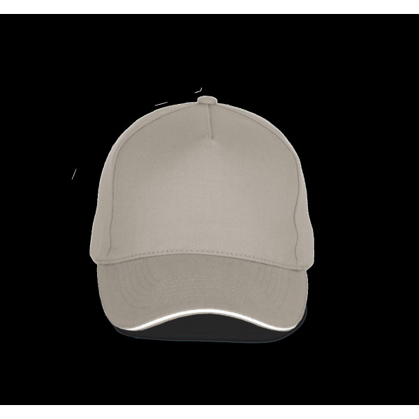 Casquette 5 panneaux personnalisable 100% coton – Objet publicitaire pour communication B2B et événements professionnels