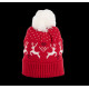 Bonnet de Noël motifs rennes personnalisable pour entreprises – Accessoire festif pour communication événementielle B2B