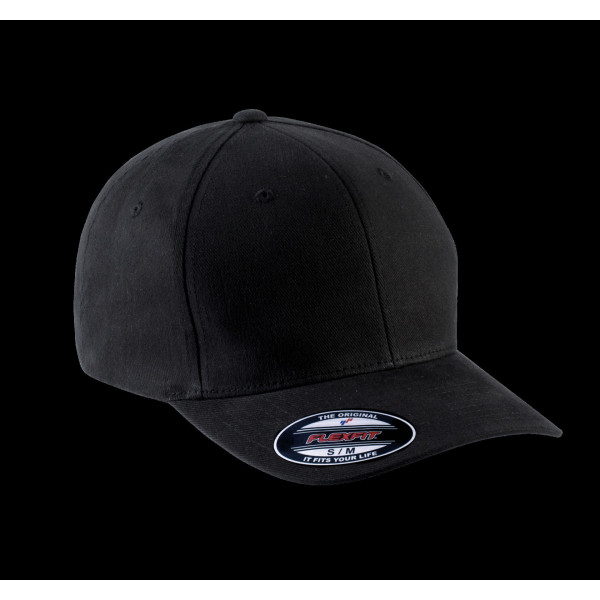 Casquette Flexfit coton brossé 6 panneaux personnalisable pour communication d’entreprise - BCM Goodies