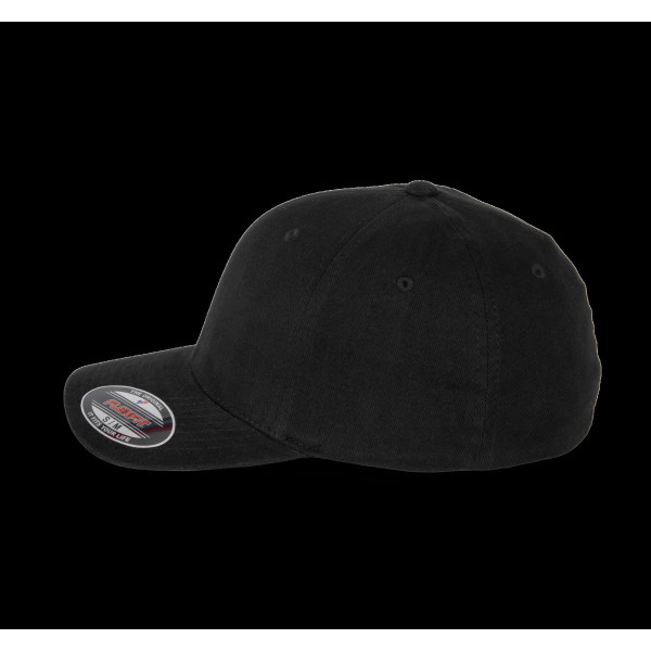 Casquette Flexfit coton brossé 6 panneaux personnalisable pour communication d’entreprise - BCM Goodies