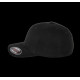 Casquette Flexfit coton brossé 6 panneaux personnalisable pour communication d’entreprise - BCM Goodies