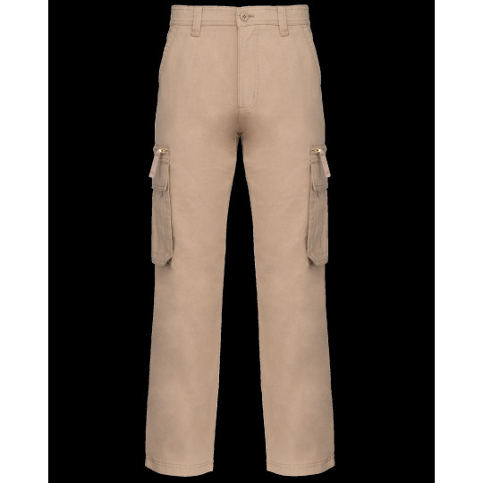 Pantalon multipoches homme personnalisable 100% coton – Goodies entreprise BCM Goodies