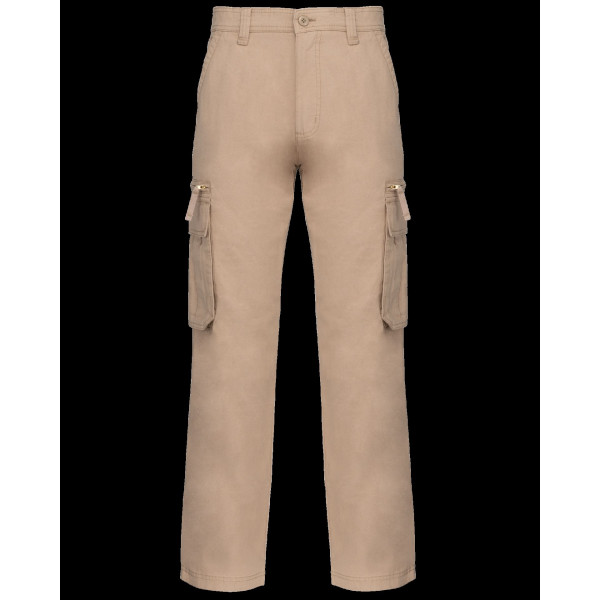 Pantalon multipoches homme personnalisable 100% coton – Goodies entreprise BCM Goodies