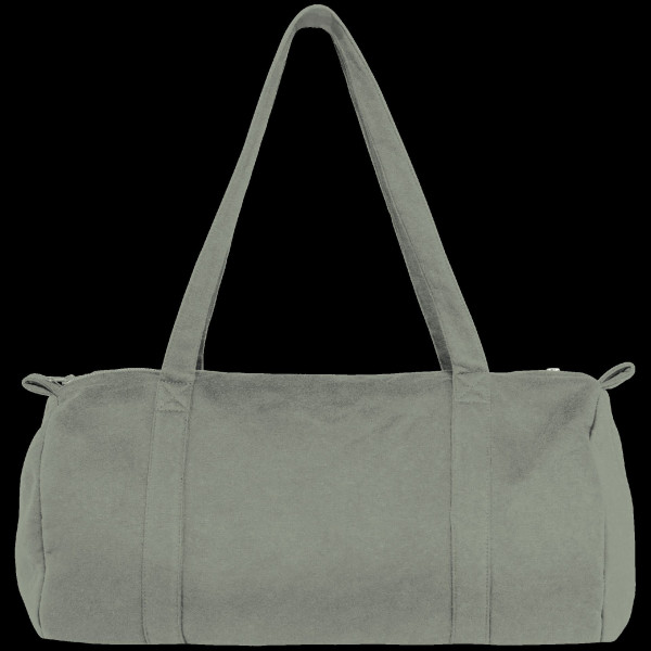 Sac polochon en molleton personnalisable 25L – coton bio et polyester recyclé – Goodies entreprise BCM