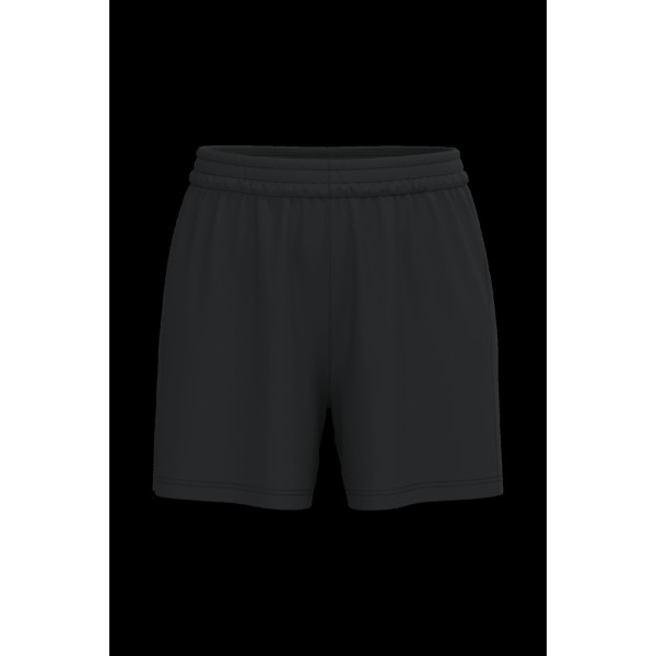 Short multisport femme personnalisable en polyester – Goodies entreprise événementiel BCM Goodies