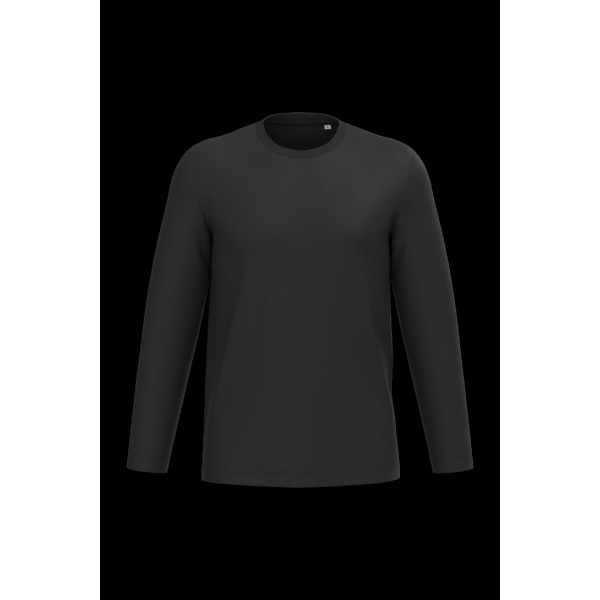 T-shirt écoresponsable manches longues unisexe personnalisé 100% coton biologique pour communication d’entreprise – BCM Goodies