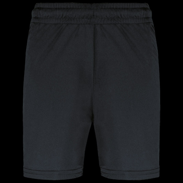 Short de sport enfant personnalisable 100% polyester – textile publicitaire pour entreprises et collectivités