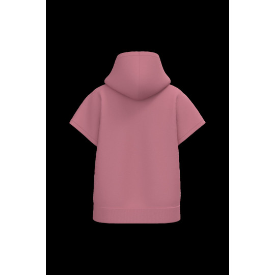 Sweat-shirt écoresponsable à capuche sans manches French Terry femme personnalisable – Vêtement d’entreprise BCM Goodies