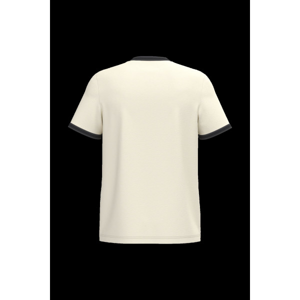 T-shirt ringer écoresponsable homme à bords contrastés effet délavé – Personnalisation textile B2B