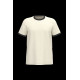T-shirt ringer écoresponsable homme à bords contrastés effet délavé – Personnalisation textile B2B
