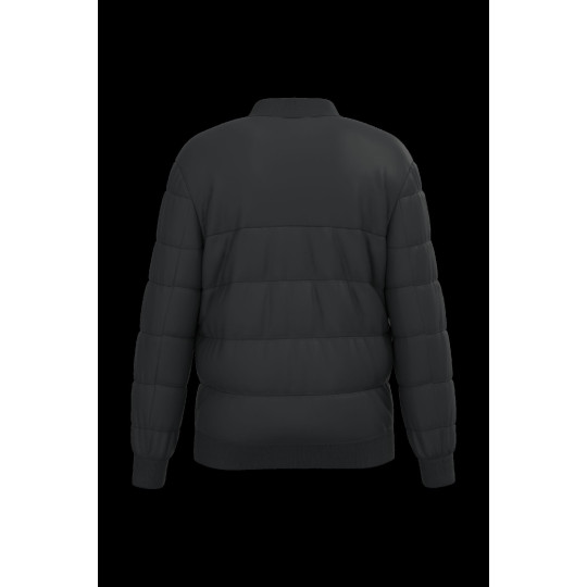 Veste matelassée écoresponsable personnalisable unisexe à col teddy pour entreprises – BCM Goodies