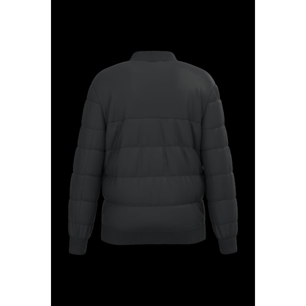 Veste matelassée écoresponsable personnalisable unisexe à col teddy pour entreprises – BCM Goodies