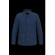 Veste en denim coton biologique à effet délavé avec poches plaquées et boutons recyclés – BCM Goodies