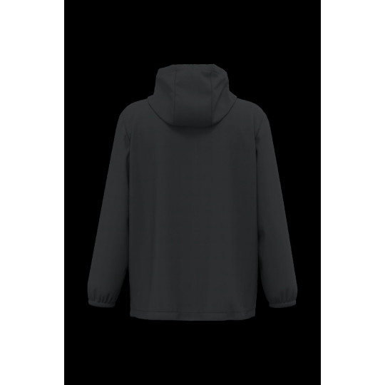 Veste imperméable homme 100% polyester recyclé avec capuche et coutures thermo-soudées – BCM Goodies