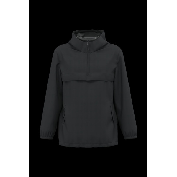 Veste imperméable homme 100% polyester recyclé avec capuche et coutures thermo-soudées – BCM Goodies