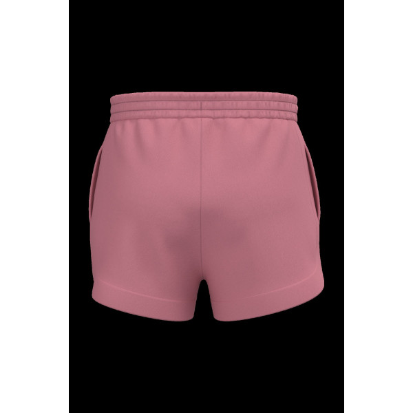 Short écoresponsable French Terry femme personnalisé – Textile promotionnel coton bio et polyester recyclé