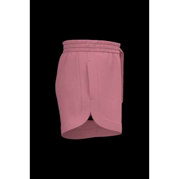 Short écoresponsable French Terry femme personnalisé – Textile promotionnel coton bio et polyester recyclé