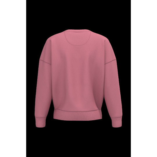 Sweat-shirt écoresponsable femme à col rond et épaules tombantes personnalisé pour entreprises – BCM Goodies