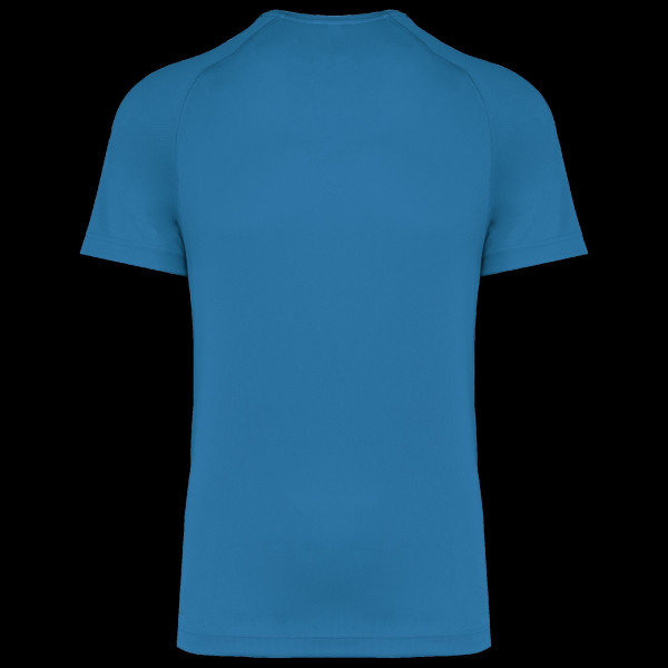 T-shirt de sport homme col rond recyclé personnalisable – Communication B2B et événementielle