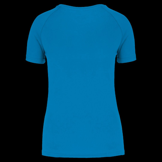 T-shirt de sport femme recyclé personnalisable – Textile B2B pour communication d’entreprise