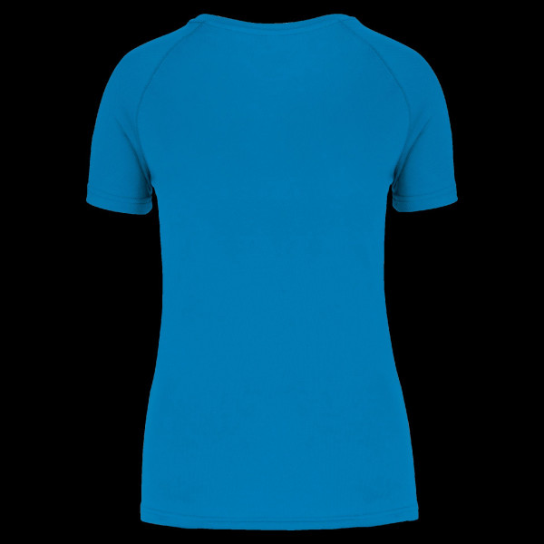 T-shirt de sport femme recyclé personnalisable – Textile B2B pour communication d’entreprise