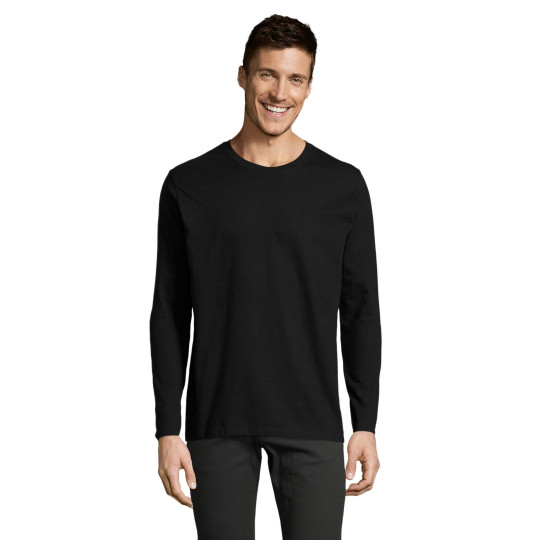 Tee-shirt homme manches longues SOL'S IMPERIAL LSL MEN - Tee-shirt publicitaire de qualité pour entreprises