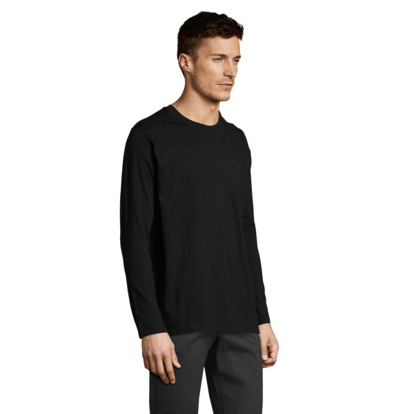 Tee-shirt homme manches longues SOL'S IMPERIAL LSL MEN - Tee-shirt publicitaire de qualité pour entreprises