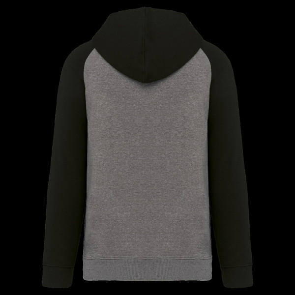 Sweat-shirt à capuche bicolore enfant personnalisable | Textile événementiel B2B